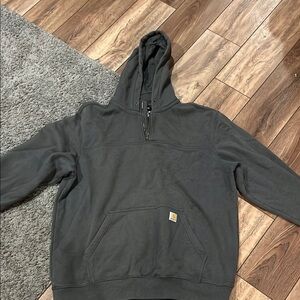 Carhartt Men's Black Hoodie Sweater